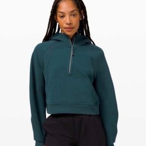 Scuba Oversized Half-Zip Hoodie NWOT